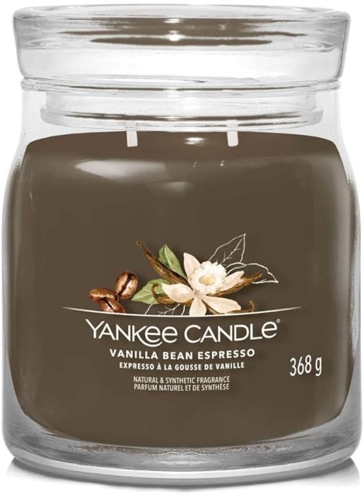 YANKEE CANDLE VANILLA BEAN ESPRESSO 368 GR
