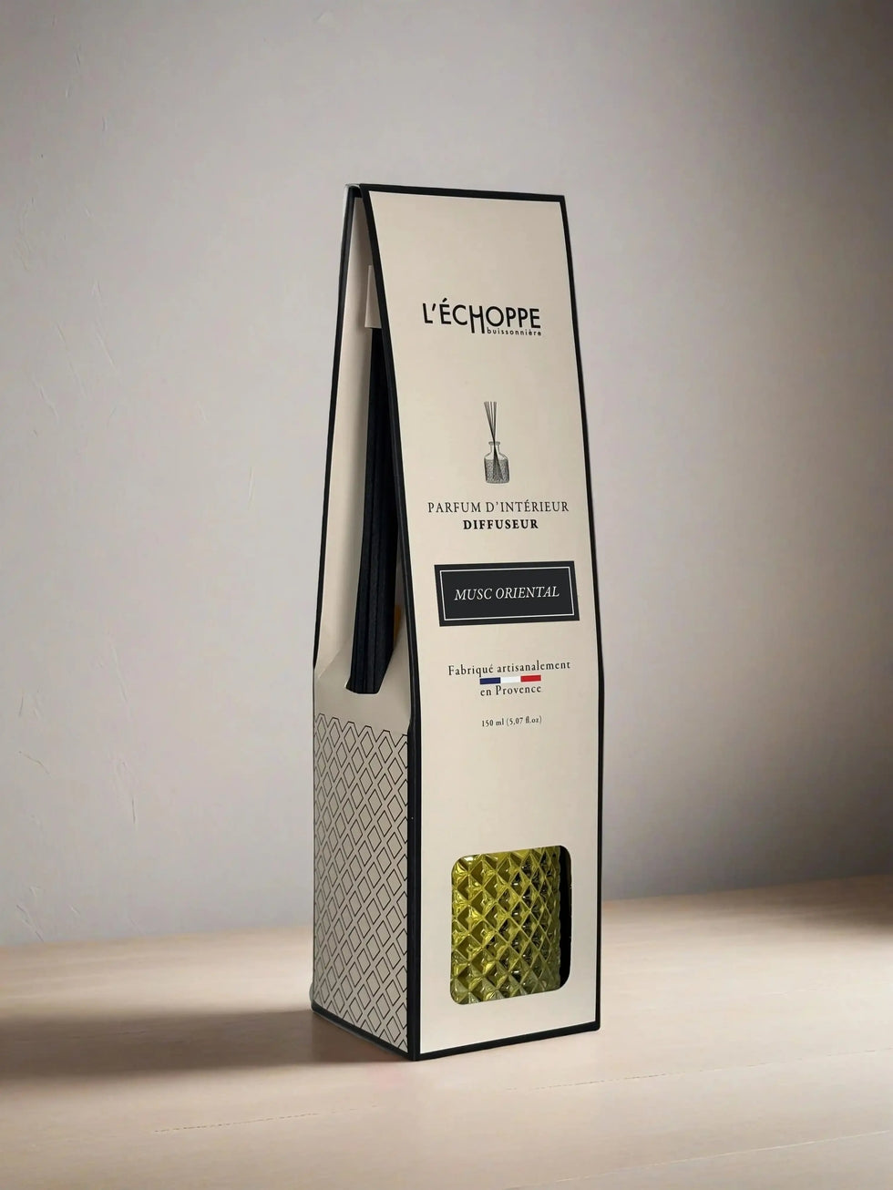 L'ECHOPPE BUISSONNIERE diffusore con bastoncini Muschio Orientale 150 ML.