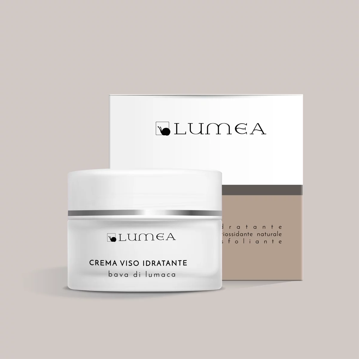 Crema viso idratante alla bava di lumaca - Lumea 50 ML.